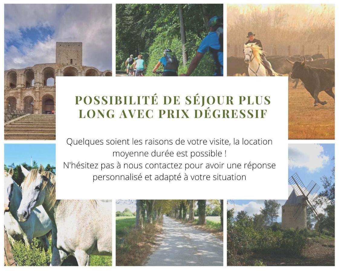 Apartament La Terrasse Ensoleillee Arles Camargue Zewnętrze zdjęcie